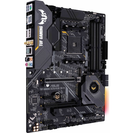 Asus Asus Am4 Tuf Gaming X570-Plus (Wi-Fi) Atx Motherboard w/ Pcie 4.0, TUF GAMING X570-PLUS (WI-FI)